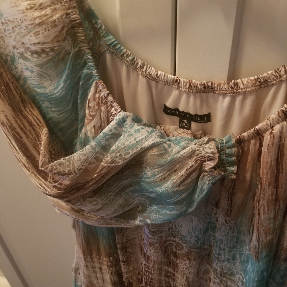 Sara Michelle Womens Blouse